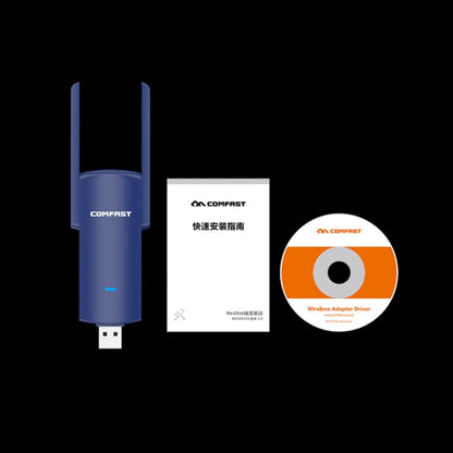 COMFAST CF-927B 1300Mbps Dual-band Bluetooth Wifi อะแดปเตอร์เครือข่าย USB, CF-927B