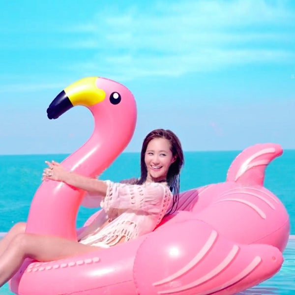 ห่วงยางว่ายน้ำรูปนกฟลามิงโกพองขนาดพอง: 190 x 200 x 130 ซม, Flamingo