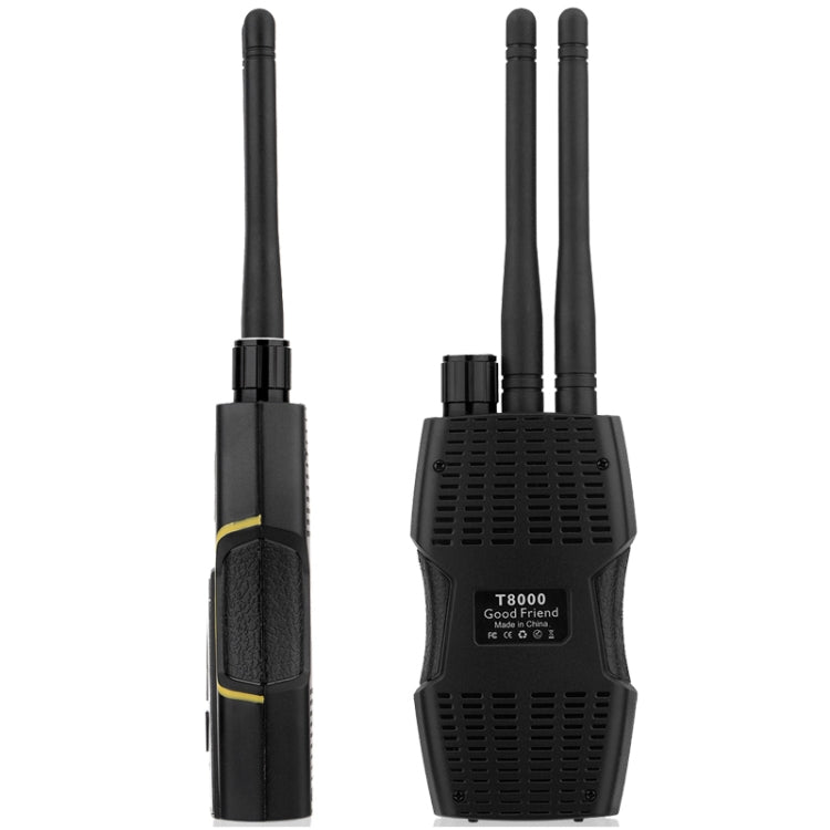 T-8000 เครื่องตรวจจับสัญญาณ RF GSM Audio Finder GPS Scan Detector, T-8000 Silver