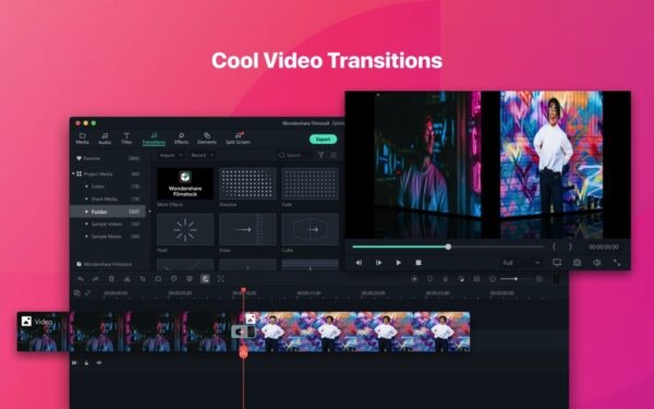 Wondershare Filmora X (2022) v11.0.8 Full Version for MacOS