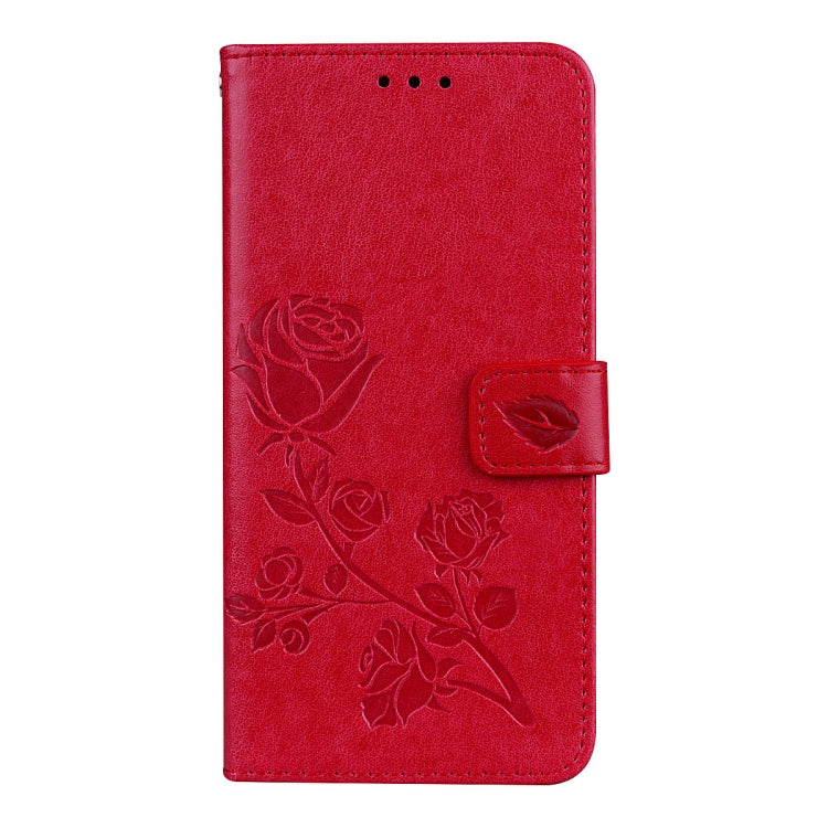 สำหรับ Xiaomi Redmi 5 Plus Rose ซองหนัง PU สิ่งแวดล้อมแบบพลิกแนวนอนพร้อมตัวยึดและช่องเสียบการ์ดและกระเป๋าสตางค์, For Xiaomi Redmi 5 Plus