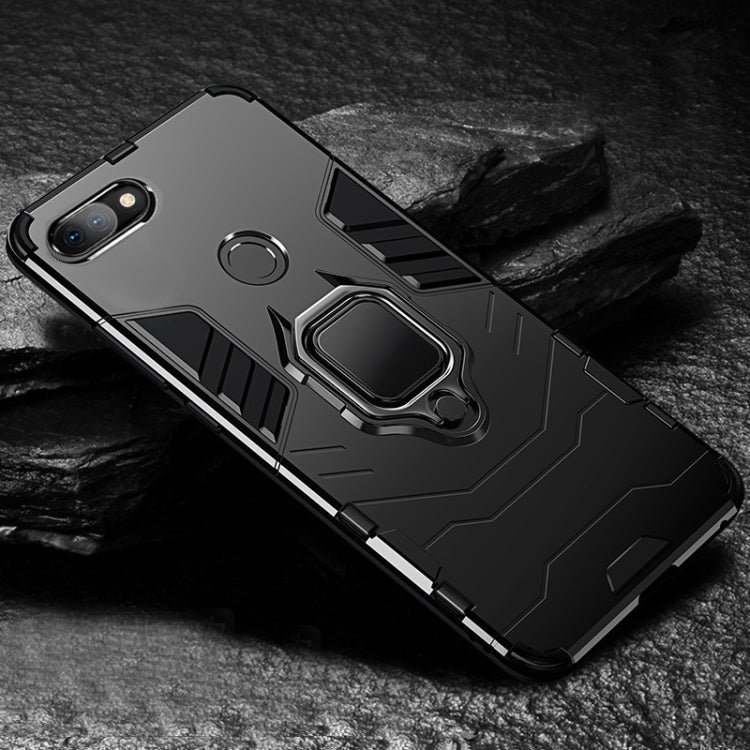 เคสกันกระแทก PC + TPU พร้อมตัวยึดแหวนแม่เหล็กสำหรับ Xiaomi Mi 8 Lite, For Xiaomi Mi 8 Lite