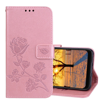 ซองหนัง PU พลิกแนวนอน Rose สำหรับ Xiaomi Pocophone F1 พร้อมตัวยึดและช่องเสียบการ์ดและกระเป๋าสตางค์, For Xiaomi Poco F1
