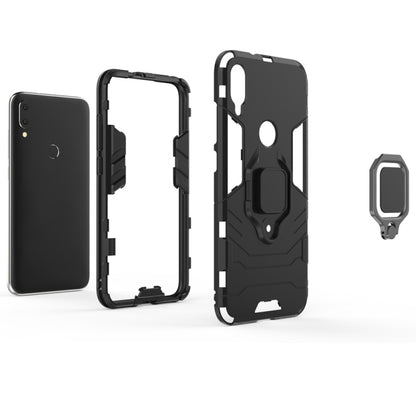เคสกันกระแทก PC + TPU สำหรับ Xiaomi Mi Play พร้อมตัวยึดแหวนแม่เหล็ก, For Xiaomi Mi Play