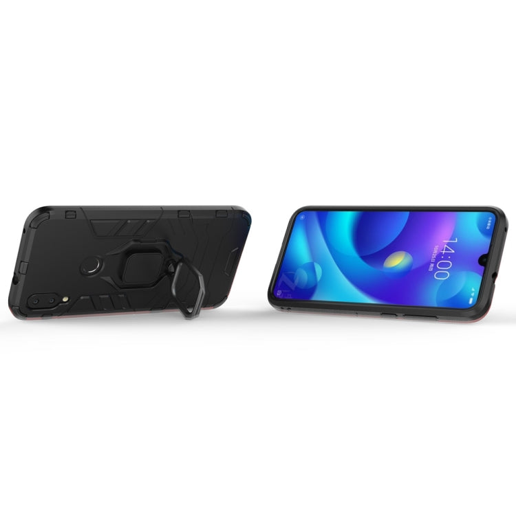 เคสกันกระแทก PC + TPU สำหรับ Xiaomi Mi Play พร้อมตัวยึดแหวนแม่เหล็ก, For Xiaomi Mi Play