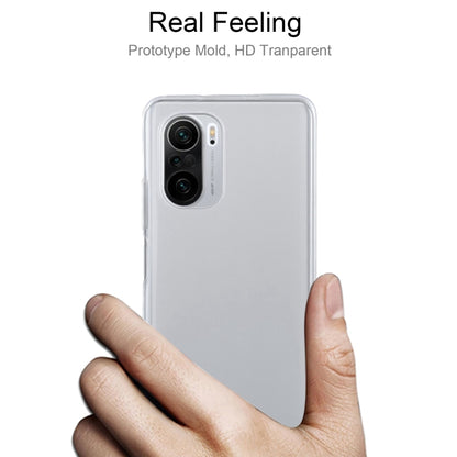 สำหรับ Xiaomi Redmi K40 0.75 มม. บางเฉียบโปร่งใส TPU เคสป้องกัน, For Xiaomi Redmi K40