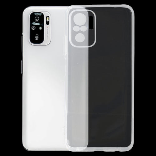 สำหรับ Xiaomi Redmi Note 10 0.75 มม. บางเฉียบโปร่งใส TPU เคสป้องกัน, For Xiaomi Redmi Note 10