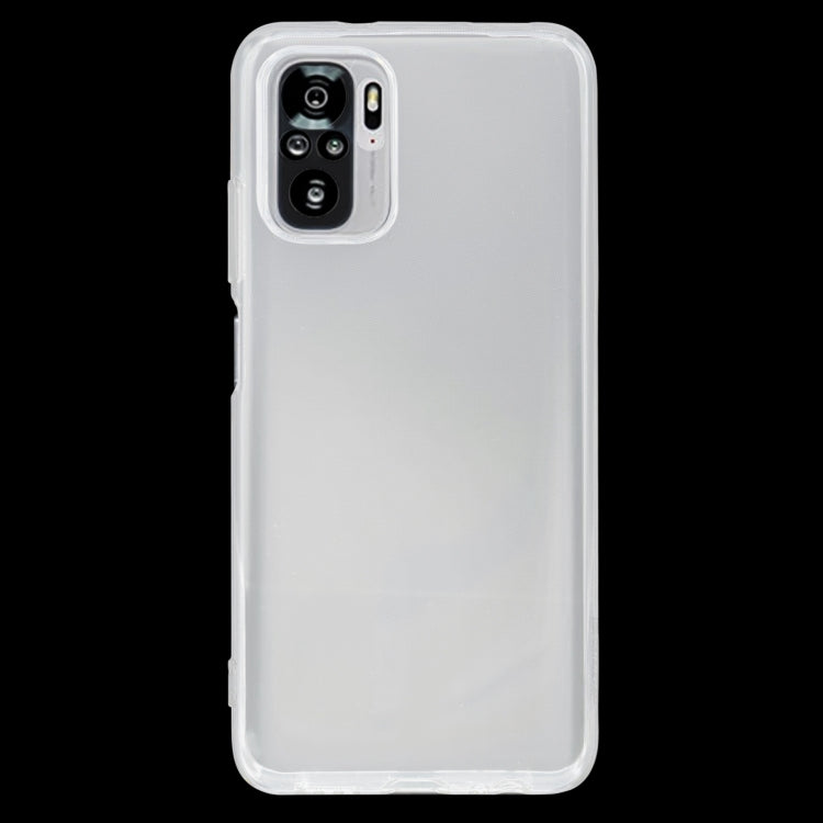 สำหรับ Xiaomi Redmi Note 10 0.75 มม. บางเฉียบโปร่งใส TPU เคสป้องกัน, For Xiaomi Redmi Note 10