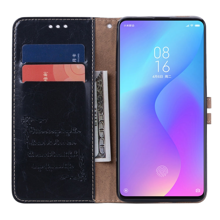 ซองหนังพลิกแนวนอนสไตล์ธุรกิจสำหรับ Xiaomi Redmi K20 / K20 Pro พร้อมตัวยึดและช่องเสียบการ์ดและกระเป๋าสตางค์, For Xiaomi Redmi K20 / K20 Pro