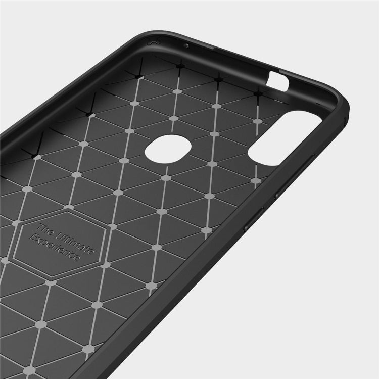 เคส TPU คาร์บอนไฟเบอร์พื้นผิวแปรงสำหรับ Xiaomi Mi Play, For Xiaomi Mi Play