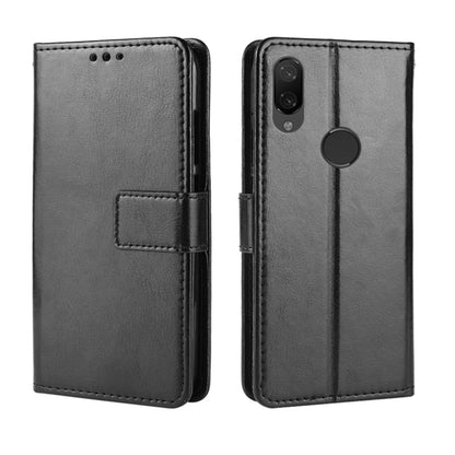 ซองหนังพลิกแนวนอนพื้นผิว Crazy Horse สำหรับ Xiaomi Redmi Note 7 พร้อมตัวยึดและช่องเสียบการ์ดและกระเป๋าสตางค์และเชือกเส้นเล็ก, For Redmi Note 7, Xiaomi Redmi Note 7, For Xiaomi Redmi Note 7 (Lanyard)