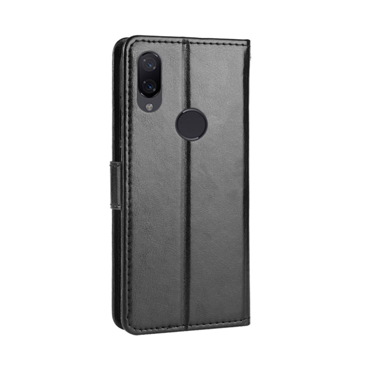 ซองหนังพลิกแนวนอนพื้นผิว Crazy Horse สำหรับ Xiaomi Redmi Note 7 พร้อมตัวยึดและช่องเสียบการ์ดและกระเป๋าสตางค์และเชือกเส้นเล็ก, For Redmi Note 7, Xiaomi Redmi Note 7, For Xiaomi Redmi Note 7 (Lanyard)