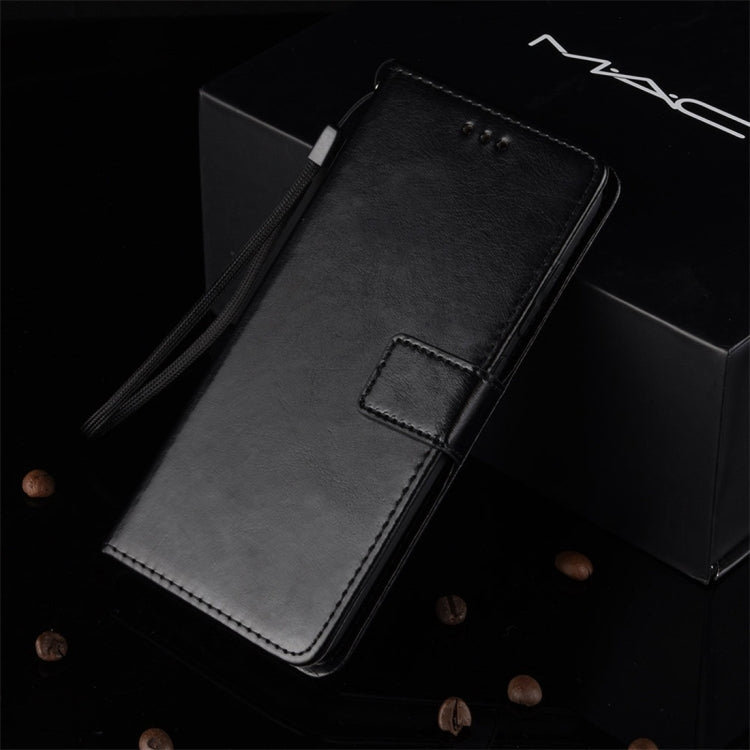 ซองหนังพลิกแนวนอนพื้นผิว Crazy Horse สำหรับ Xiaomi Redmi Note 7 พร้อมตัวยึดและช่องเสียบการ์ดและกระเป๋าสตางค์และเชือกเส้นเล็ก, For Redmi Note 7, Xiaomi Redmi Note 7, For Xiaomi Redmi Note 7 (Lanyard)