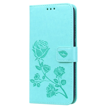 ซองหนัง PU แบบพลิกแนวนอนลายดอกกุหลาบสำหรับ Xiaomi Redmi 7 พร้อมตัวยึดและช่องเสียบการ์ดและกระเป๋าสตางค์, For Xiaomi Redmi 7