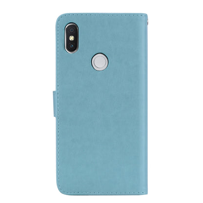 ซองหนัง PU ด้านสิ่งแวดล้อมพลิกแนวนอน Rose สำหรับ Xiaomi Redmi S2 พร้อมตัวยึดและช่องเสียบการ์ดและกระเป๋าสตางค์, For Xiaomi Redmi S2