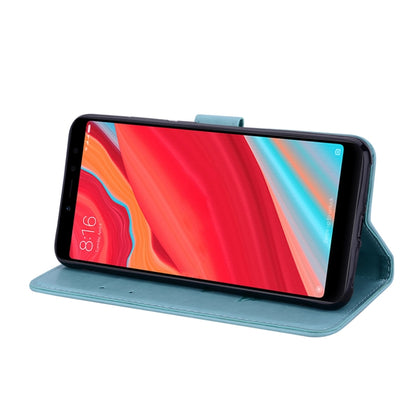 ซองหนัง PU ด้านสิ่งแวดล้อมพลิกแนวนอน Rose สำหรับ Xiaomi Redmi S2 พร้อมตัวยึดและช่องเสียบการ์ดและกระเป๋าสตางค์, For Xiaomi Redmi S2