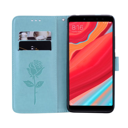 ซองหนัง PU ด้านสิ่งแวดล้อมพลิกแนวนอน Rose สำหรับ Xiaomi Redmi S2 พร้อมตัวยึดและช่องเสียบการ์ดและกระเป๋าสตางค์, For Xiaomi Redmi S2