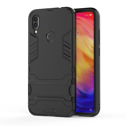 เคสกันกระแทก PC + TPU สำหรับ Xiaomi RedMi Note 7 พร้อมตัวยึด, XiaoMi RedMi Note 7