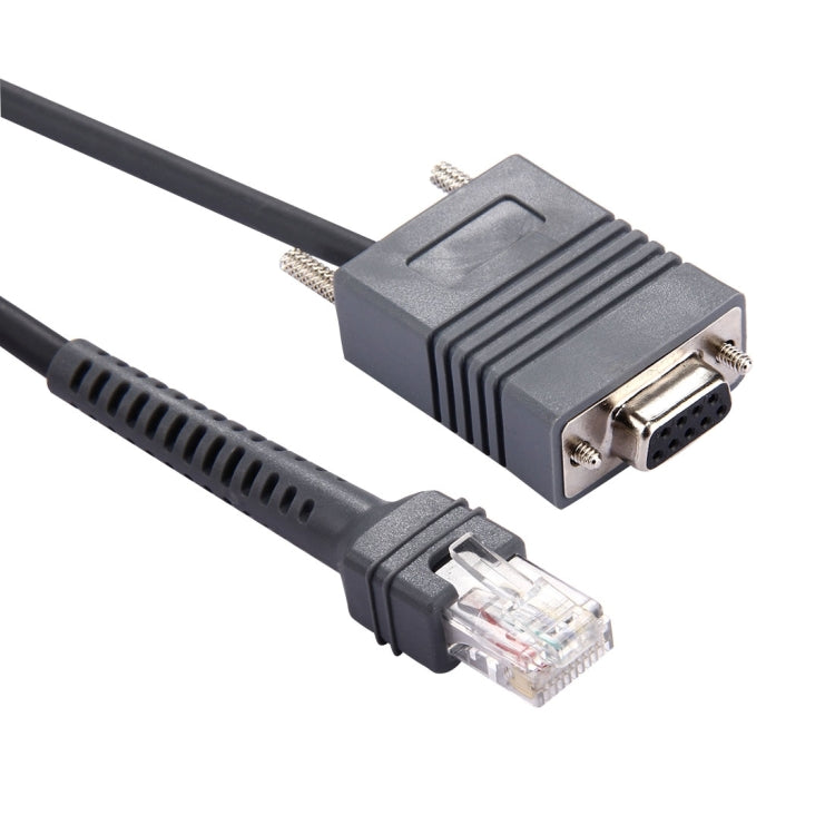 สายเคเบิลข้อมูลอนุกรมของสแกนเนอร์ RS232 ถึง RJ45 ยาว 2 ม. สำหรับ Symbol LS2208, RS232 to RJ45