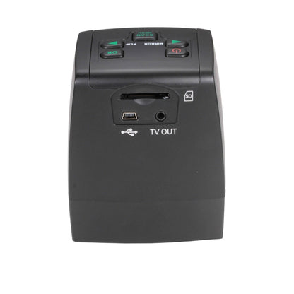 EC018 USB 2.0 สี 2.4 นิ้ว TFT LCD เครื่องสแกนฟิล์มหน้าจอ รองรับการ์ด SD, EC018