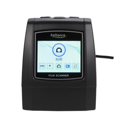 EC018 USB 2.0 สี 2.4 นิ้ว TFT LCD เครื่องสแกนฟิล์มหน้าจอ รองรับการ์ด SD, EC018