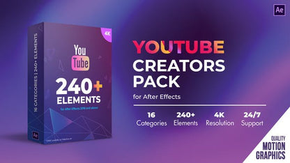 Youtube Creators Pack + Sound Effects