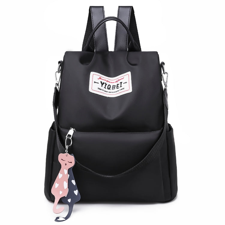กระเป๋าสะพายหลังป้องกันการโจรกรรมมัลติฟังก์ชั่น Crossbody Casual Tote Bag พร้อมจี้ประดับ, 624