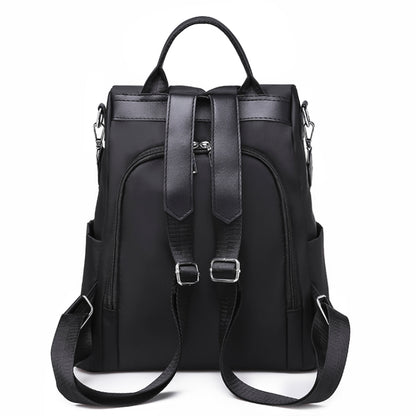 กระเป๋าสะพายหลังป้องกันการโจรกรรมมัลติฟังก์ชั่น Crossbody Casual Tote Bag พร้อมจี้ประดับ, 624