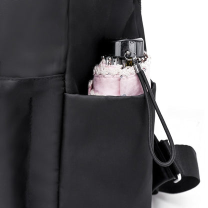 กระเป๋าสะพายหลังป้องกันการโจรกรรมมัลติฟังก์ชั่น Crossbody Casual Tote Bag พร้อมจี้ประดับ, 624