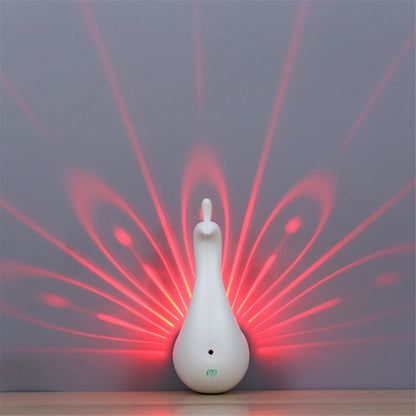 YWXLight 5V ไฟกลางคืน LED นกยูง USB ขับเคลื่อน