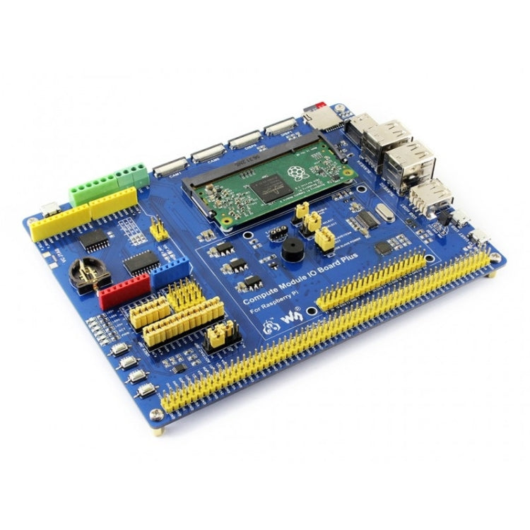 Waveshare Compute Module IO Board Plus สำหรับ Raspberry Pi CM3 / CM3L / CM3+ / CM3+L, For Raspberry Pi CM3