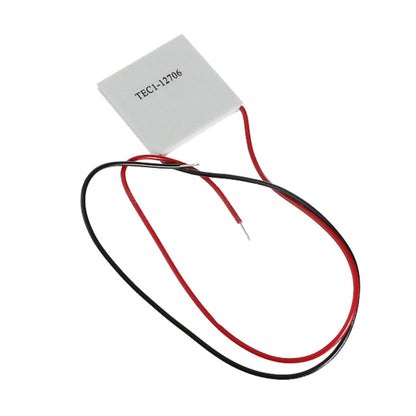LDTR-WG0227 TEC1-12706 โมดูลแผ่นทำความเย็นเทอร์โมอิเล็กทริกคูลเลอร์ Peltier ขนาด 40x40 มม. 12V 60W