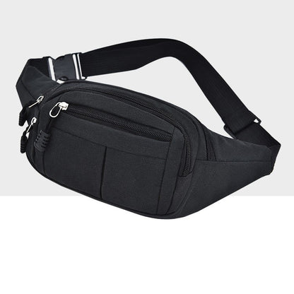 Pure Color Multi-function Casual กระเป๋ากันน้ำกระเป๋าคาดเอวกระเป๋ากีฬา