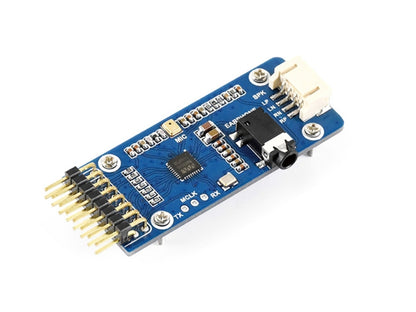 Waveshare WM8960 สเตอริโอ CODEC โมดูลเสียง เล่น/บันทึก, Stereo CODEC Audio Module