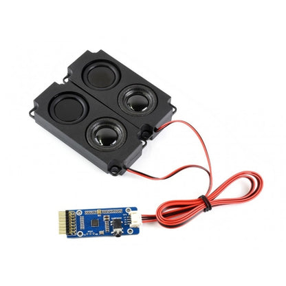 Waveshare WM8960 สเตอริโอ CODEC โมดูลเสียง เล่น/บันทึก, Stereo CODEC Audio Module
