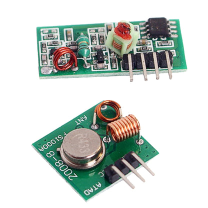LDTR-WG0241 เครื่องส่งสัญญาณไร้สาย DIY 433MHz + โมดูลรับสัญญาณ Superregeneration, Transmitter