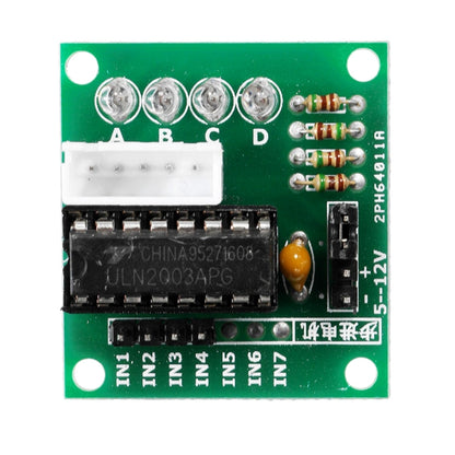 LDTR-WG0246 28YBJ-48 DC 5V 4 เฟส 5 สายสเต็ปเปอร์มอเตอร์พร้อมบอร์ดไดรเวอร์ ULN2003