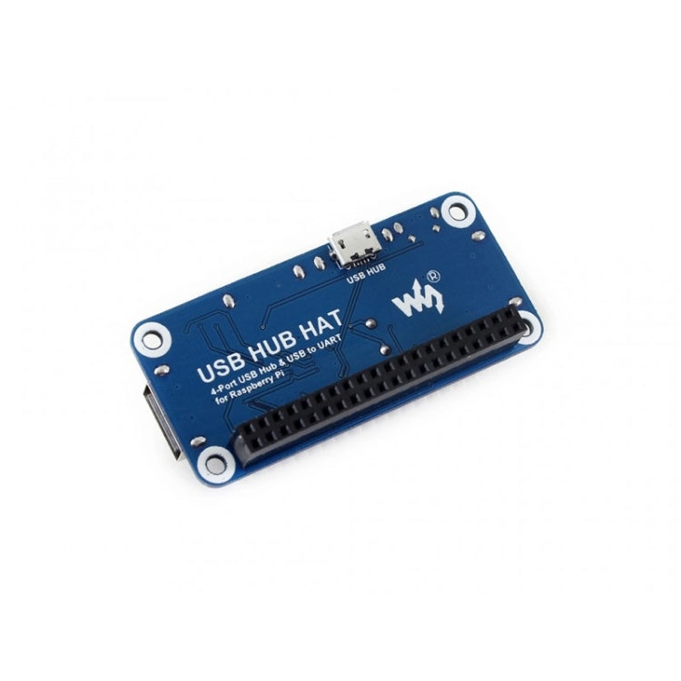 Waveshare 4 พอร์ต USB HUB HAT สำหรับ Raspberry Pi