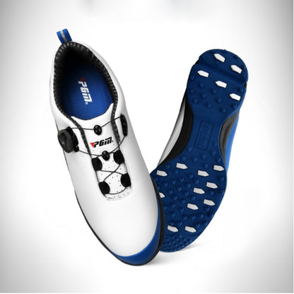 รองเท้าผ้าใบ PGM Golf Waterproof Rotary Buckle Shoe สำหรับผู้ชาย, 41, 45, 40, 42, 43, 44