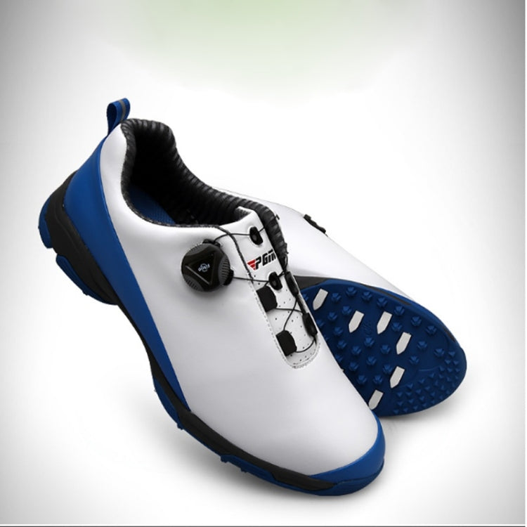 รองเท้าผ้าใบ PGM Golf Waterproof Rotary Buckle Shoe สำหรับผู้ชาย, 41, 45, 40, 42, 43, 44