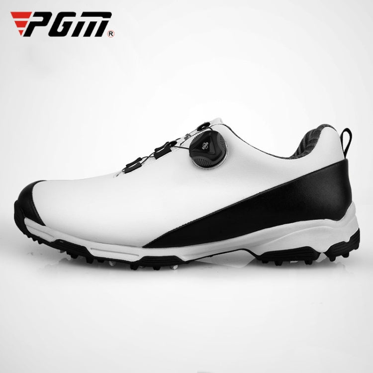 รองเท้าผ้าใบ PGM Golf Waterproof Rotary Buckle Shoe สำหรับผู้ชาย, 41, 45, 40, 42, 43, 44