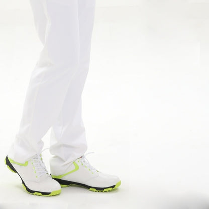 PGM Golf รองเท้าผ้าใบกันลื่นหนังไมโครไฟเบอร์กันลื่นสำหรับผู้ชาย, 41, 42, 43, 39, 44