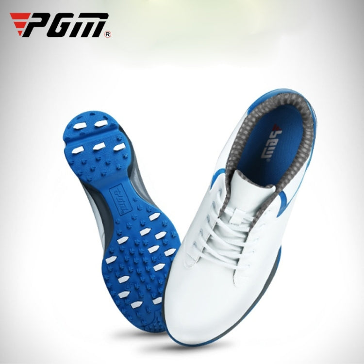 PGM Golf รองเท้าผ้าใบกันลื่นหนังไมโครไฟเบอร์กันลื่นสำหรับผู้ชาย, 41, 42, 43, 39, 44