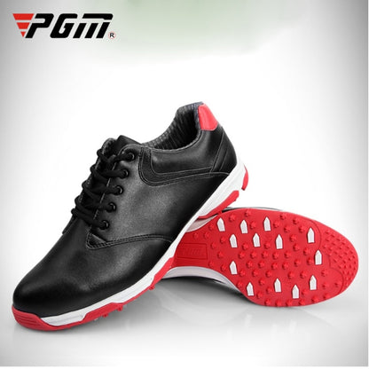 PGM Golf รองเท้าผ้าใบกันลื่นหนังไมโครไฟเบอร์กันลื่นสำหรับผู้ชาย, 41, 42, 43, 39, 44