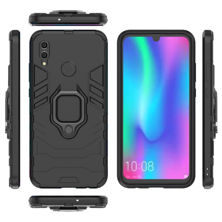 เคสกันกระแทก PC + TPU พร้อมตัวยึดแหวนแม่เหล็กสำหรับ Huawei Honor 10 Lite