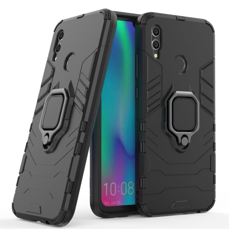 เคสกันกระแทก PC + TPU พร้อมตัวยึดแหวนแม่เหล็กสำหรับ Huawei Honor 10 Lite