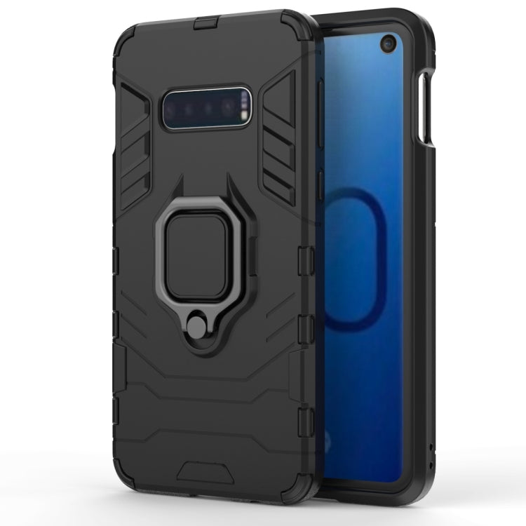 เคสกันกระแทก PC + TPU สำหรับ Galaxy S10e พร้อมตัวยึดแหวนแม่เหล็ก, For Galaxy S10e