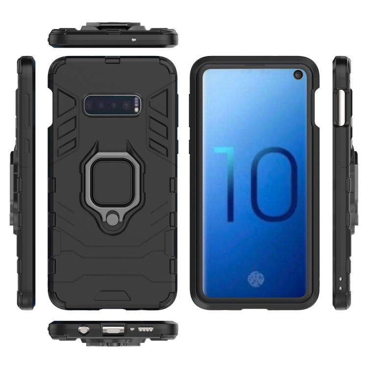 เคสกันกระแทก PC + TPU สำหรับ Galaxy S10e พร้อมตัวยึดแหวนแม่เหล็ก, For Galaxy S10e