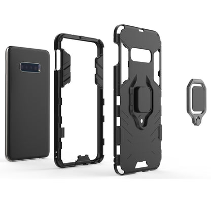 เคสกันกระแทก PC + TPU สำหรับ Galaxy S10e พร้อมตัวยึดแหวนแม่เหล็ก, For Galaxy S10e