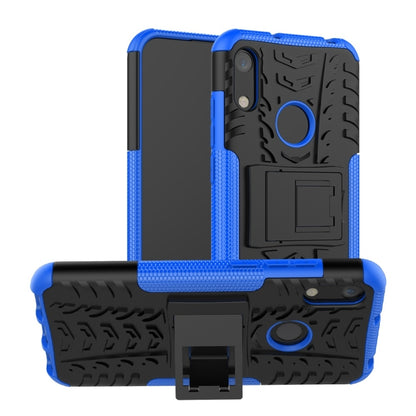 พื้นผิวยาง TPU + PC เคสโทรศัพท์กันกระแทกสำหรับ Huawei Honor 8A / Y6 2019 พร้อมตัวยึด, For Honor 8A